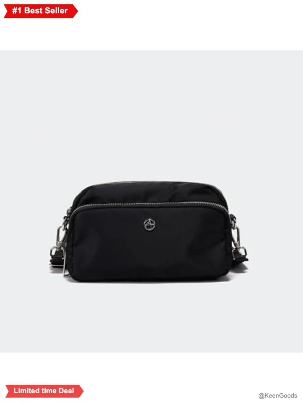 Nylon Crossbody Sling Bag Adjustable Strap Travel Everyday Purse